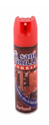 Dépoussiére cire pour meuble Sani Brillant 250ml